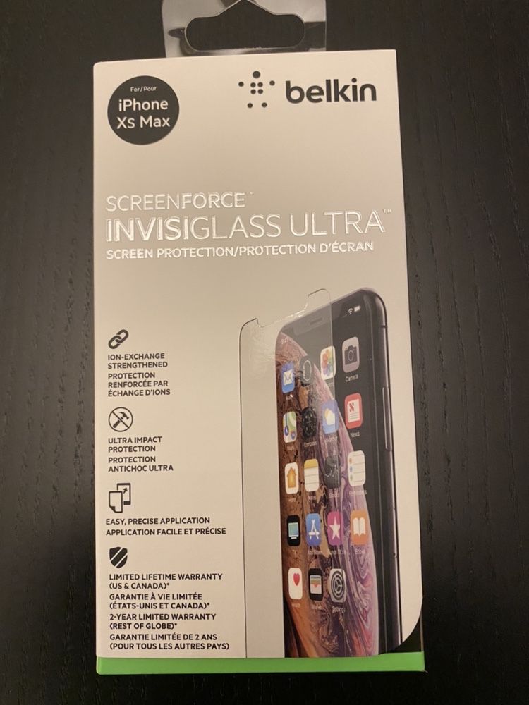 Szkło Belkin Invisiglass Screenforce Iphone XS Max / 11 Pro Max