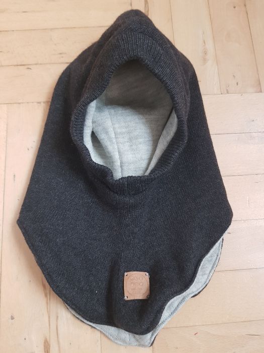 Merino kominiarka wełniana czapka dla dziecka