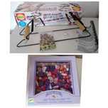 Brinquedos (2) de fazer pulseiras missangas, colares madeiras 5€