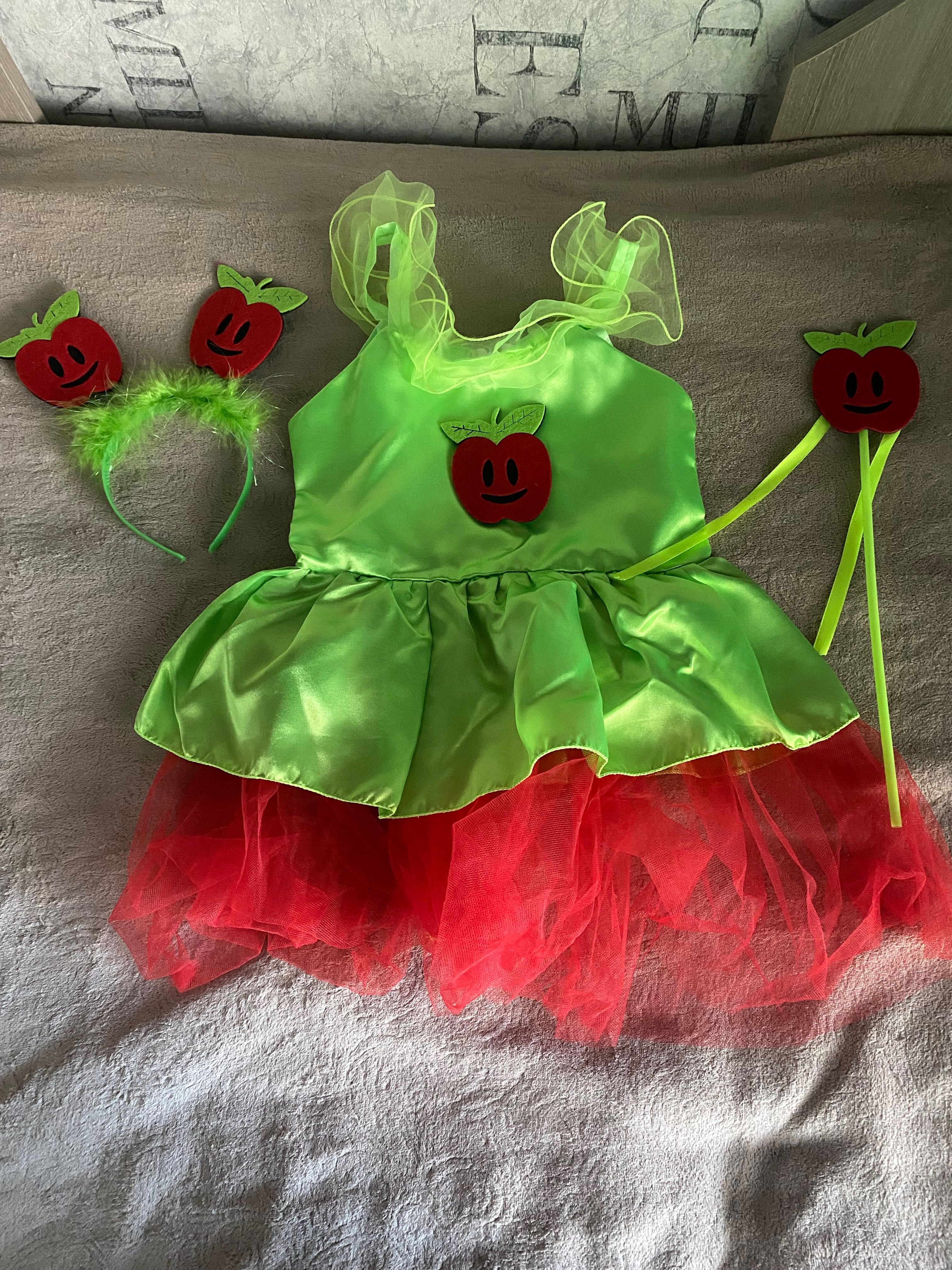 Прокат плаття Яблуко на дівчинку 3-5 років