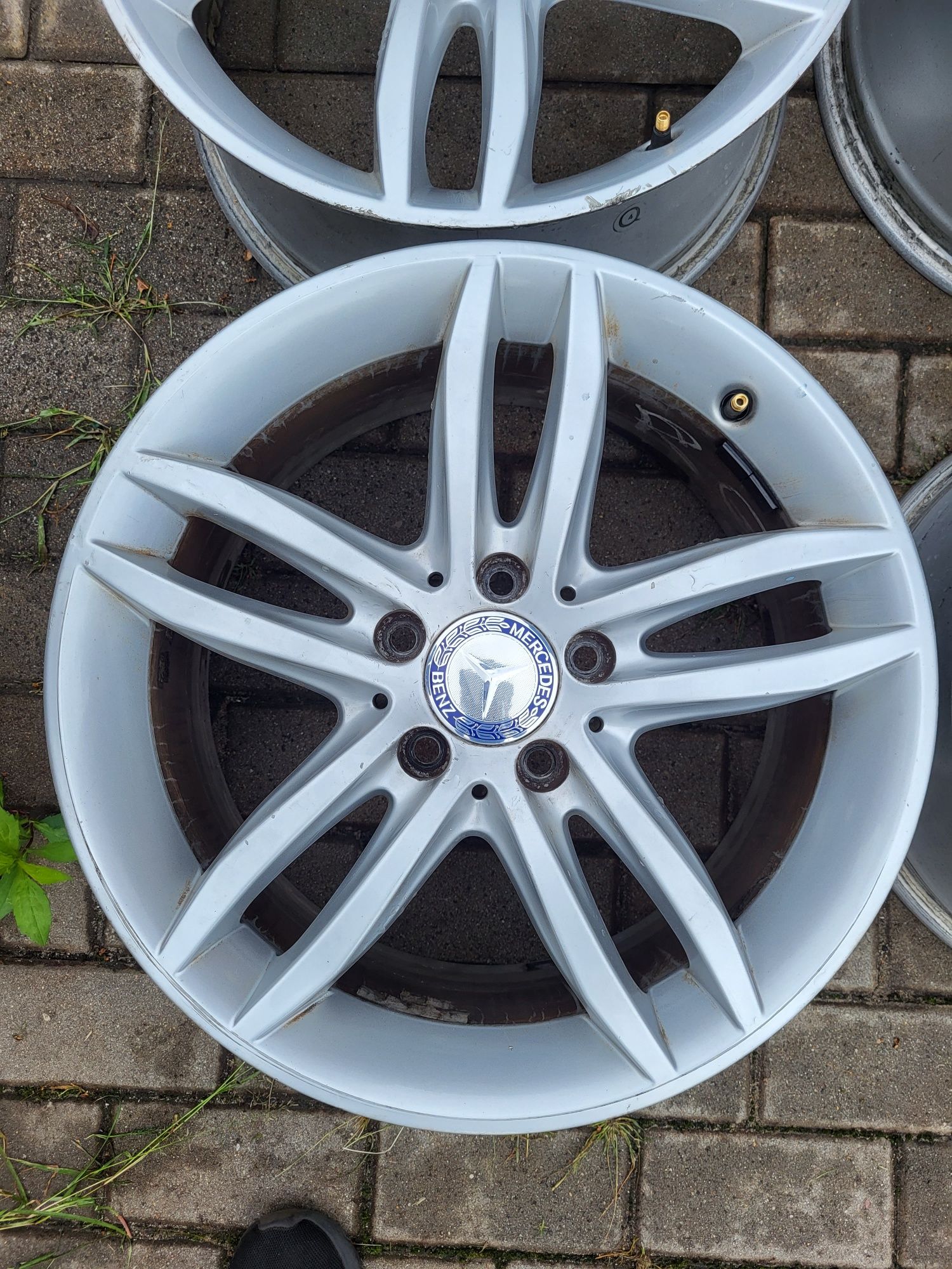 17 5x112 Felgi alu OEM 2 szerokości Mercedes