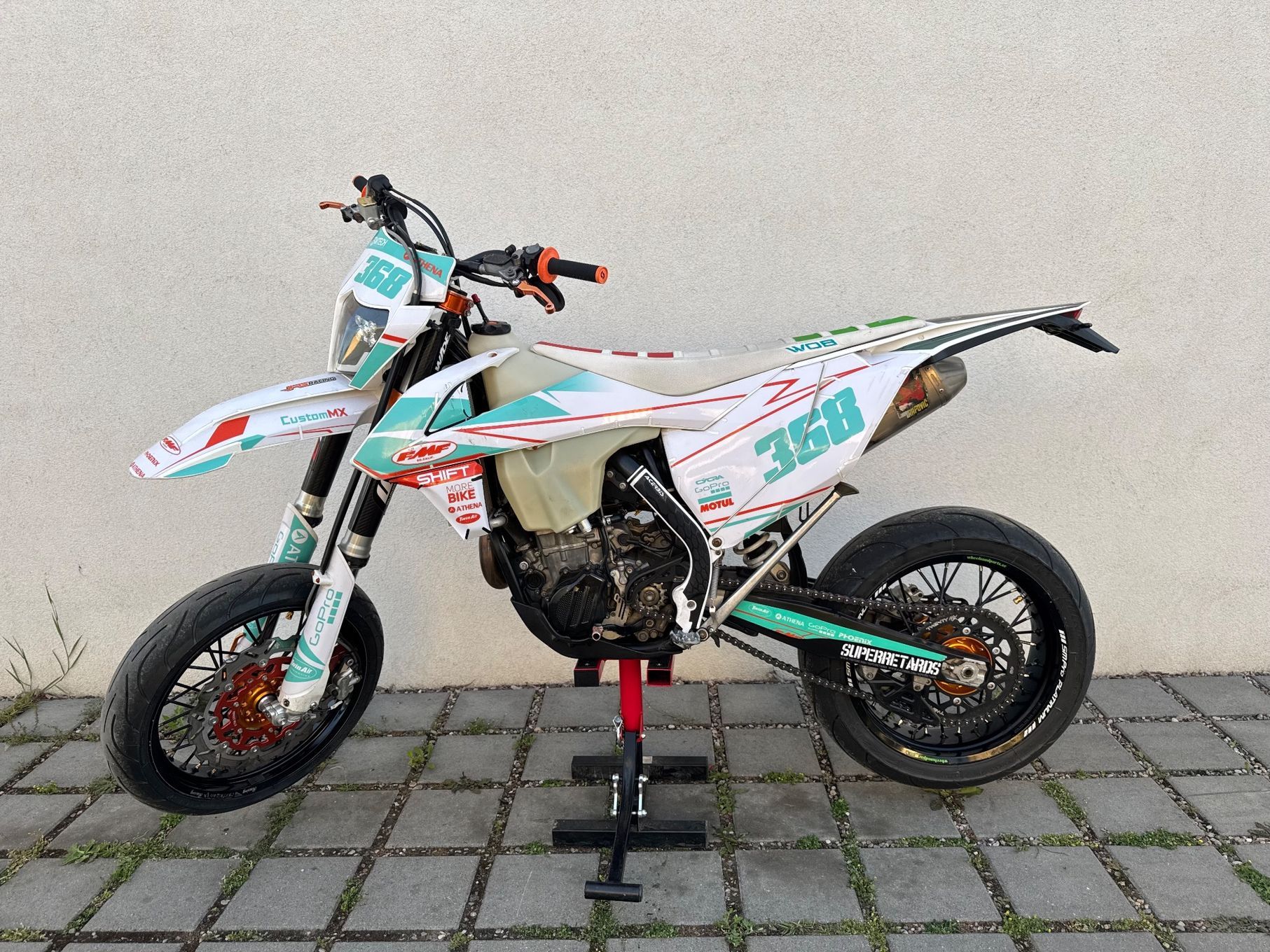 KTM Enduro KTM Exc 500 6days Akrapovic Supermoto / TRANSPORT DOKLIENTA!