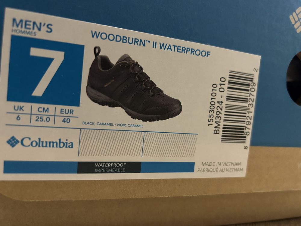 Мужские кроссовки Columbia woodburn™ ii ,40
