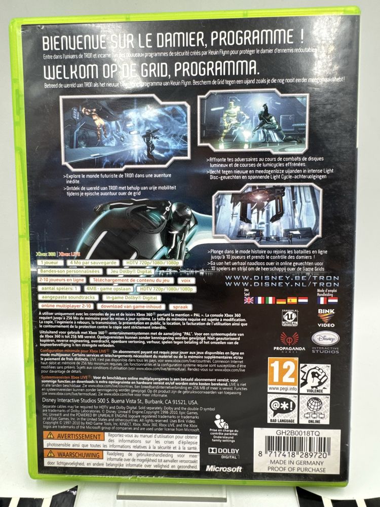 Tron Evolution Xbox 360 Gwarancja