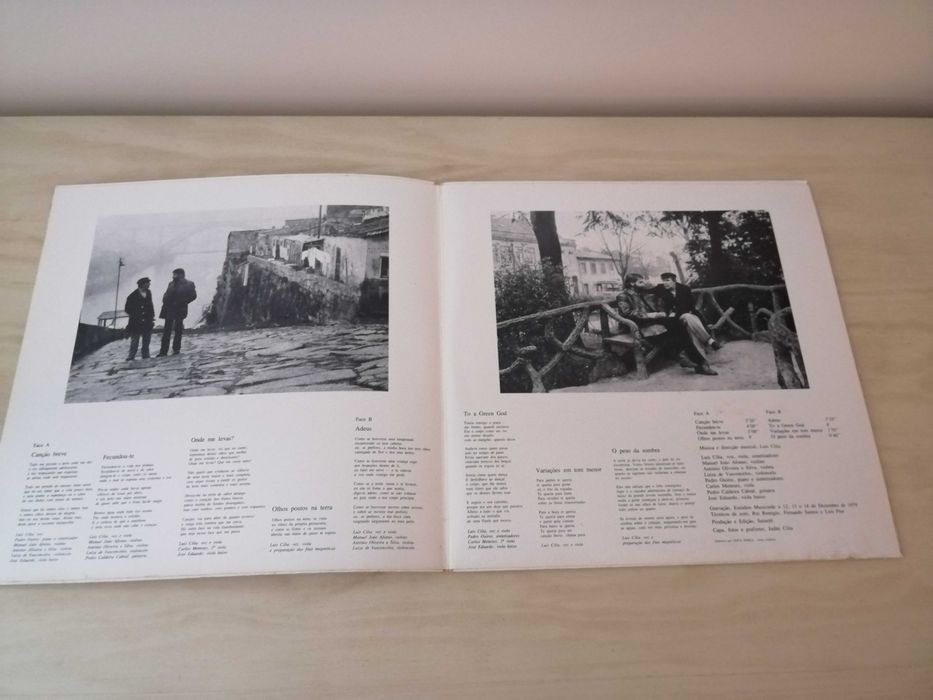Poesia & prosa vinil de Luís Cilia, Luís F Branco v