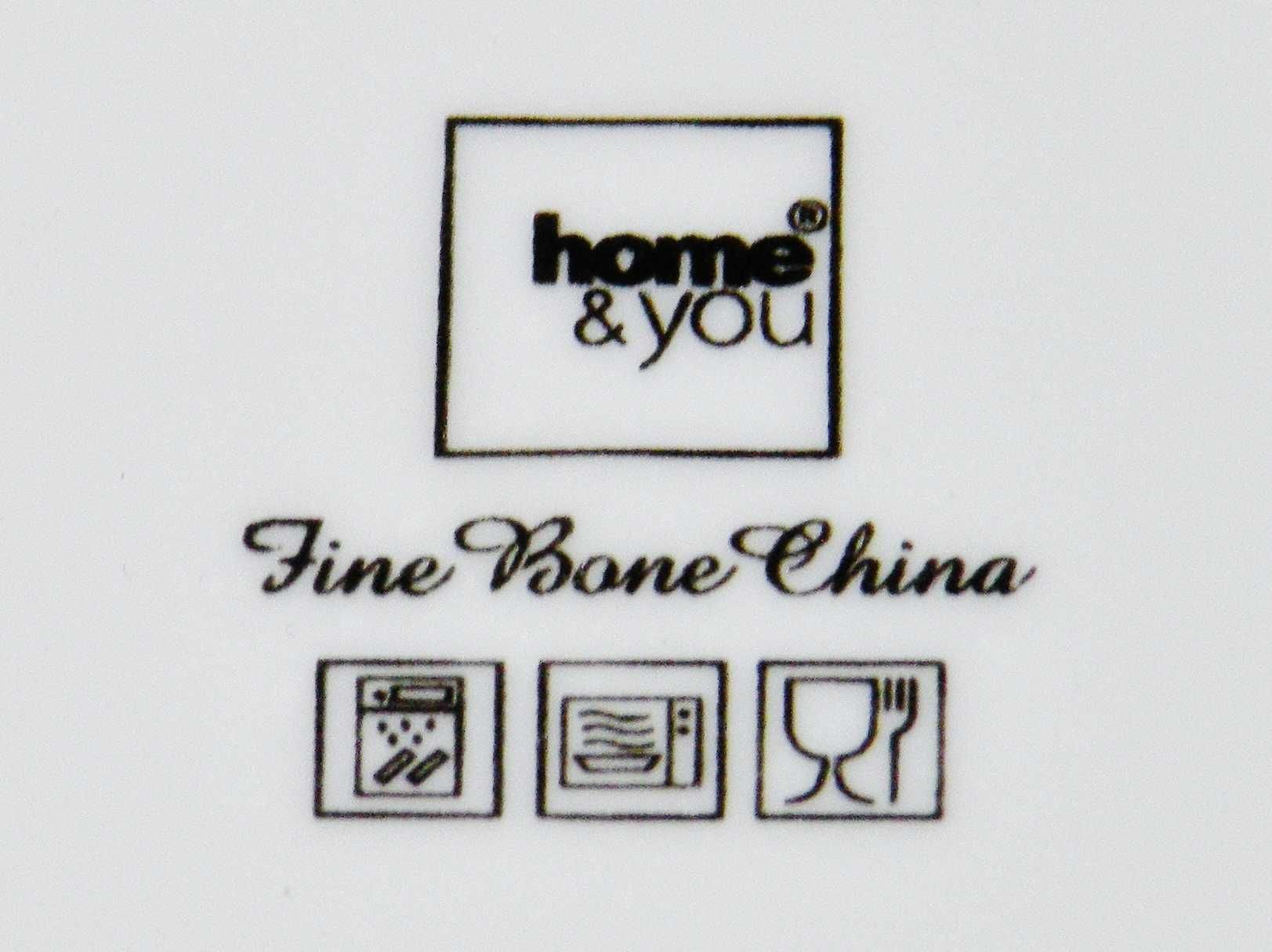 Zestaw porcelanowego imbryczka i filiżanki Home & You Fine Bone China