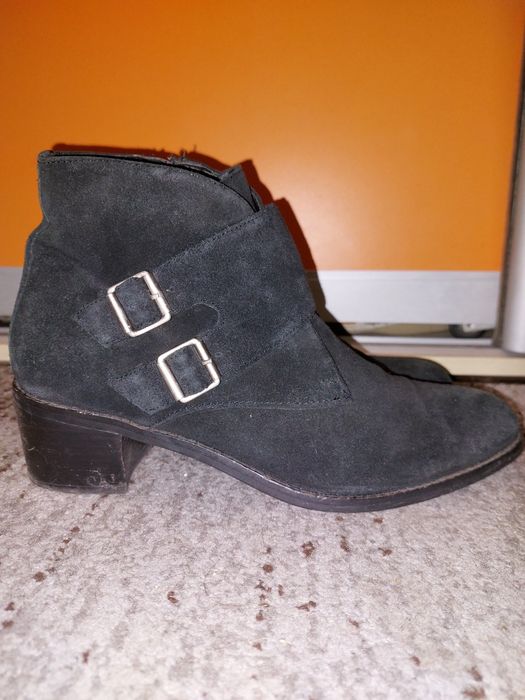 Натуральный замш ботинки Faith 7р (40р)