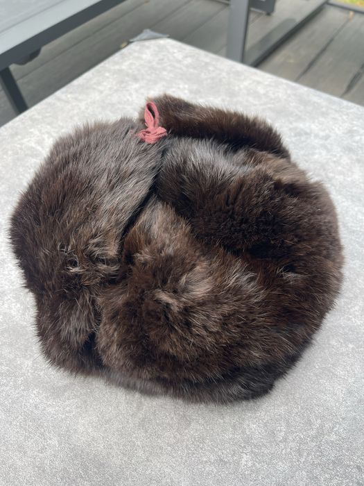 Czapka futrzana męska