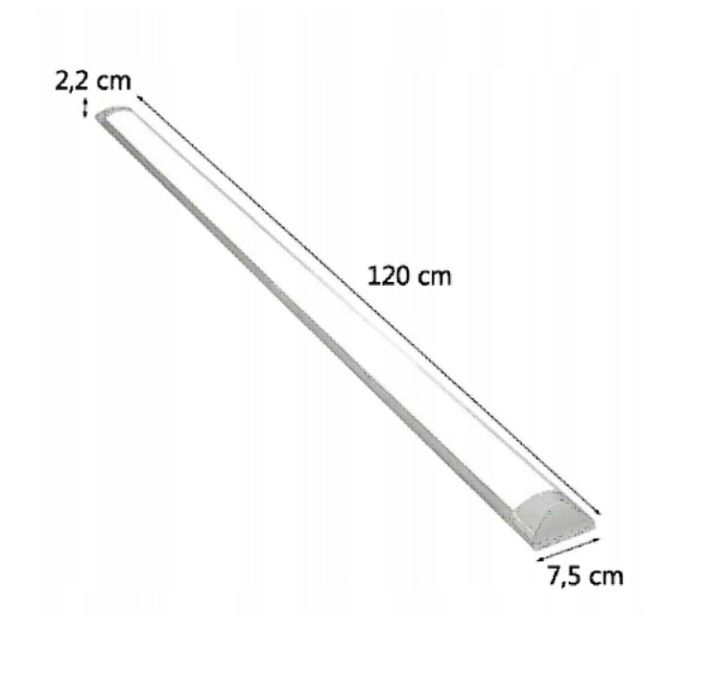 WIELKA WYPRZEDAŻ Lampa LED 120 cm , Panel LED świetlówka 60CM