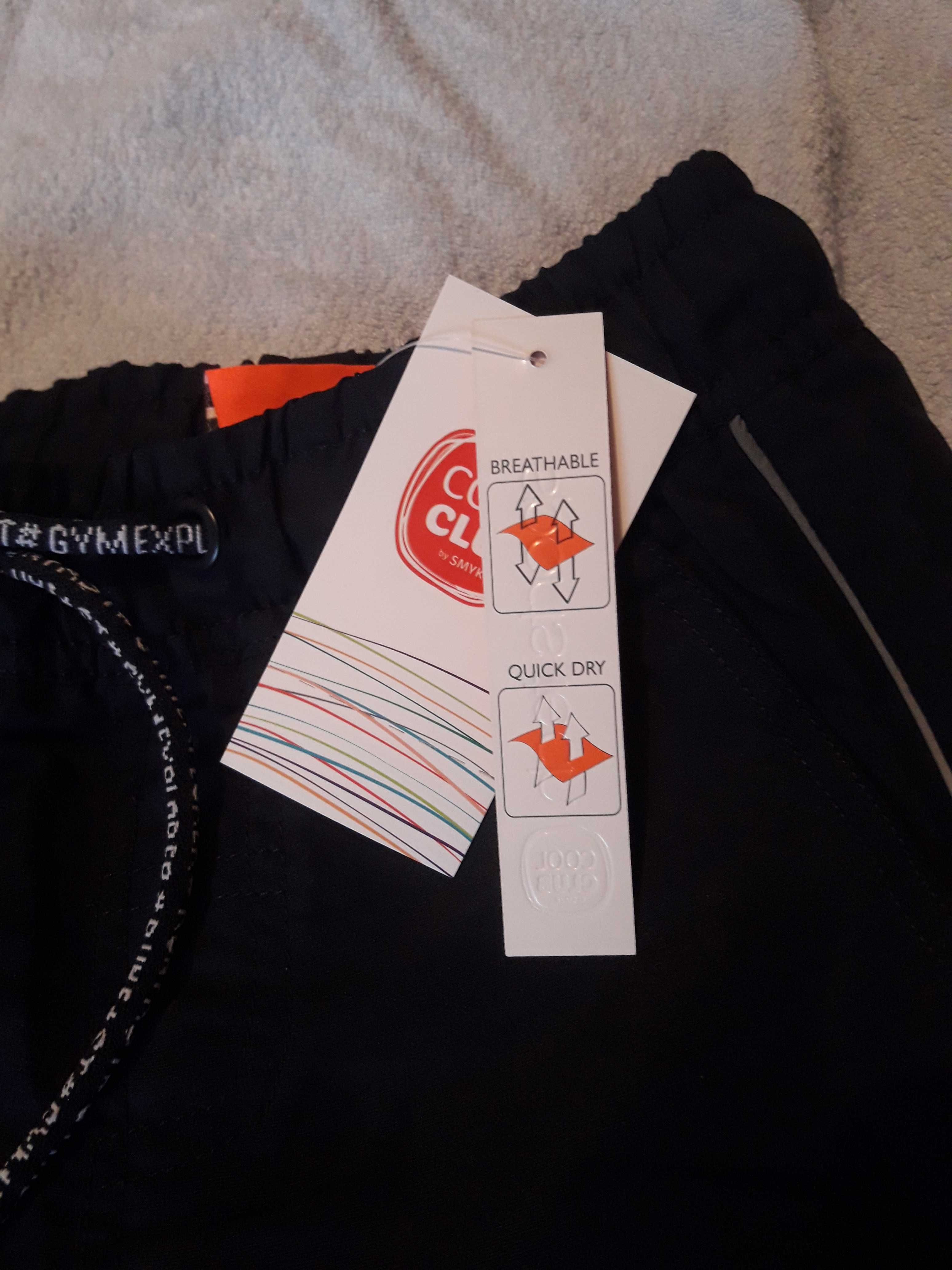 Nowe spodnie sport tech cienkie 122 cool club