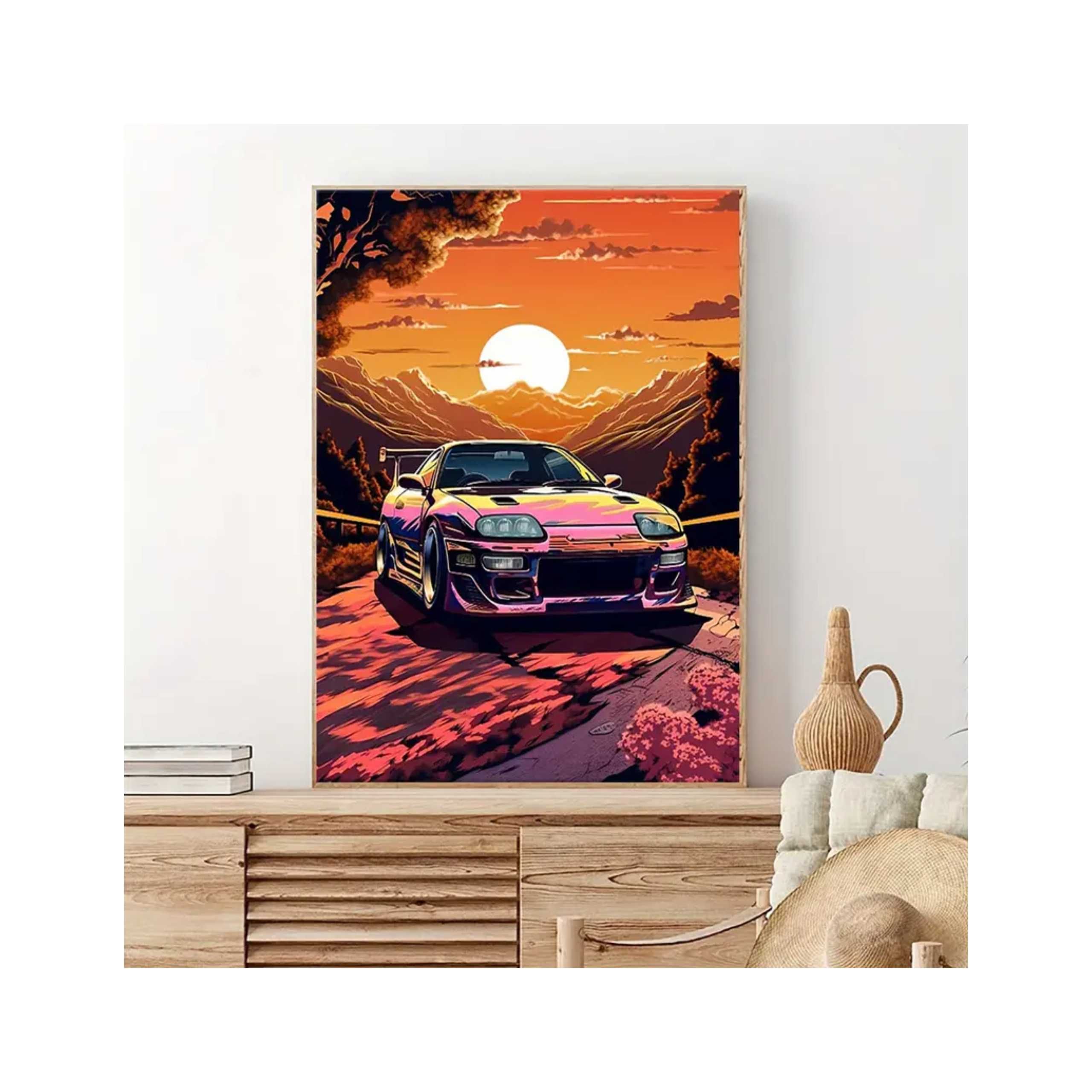 Obraz na płótnie JDM Toyota Supra MK4