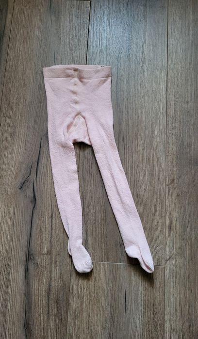 Różowe rajtuzki h&m