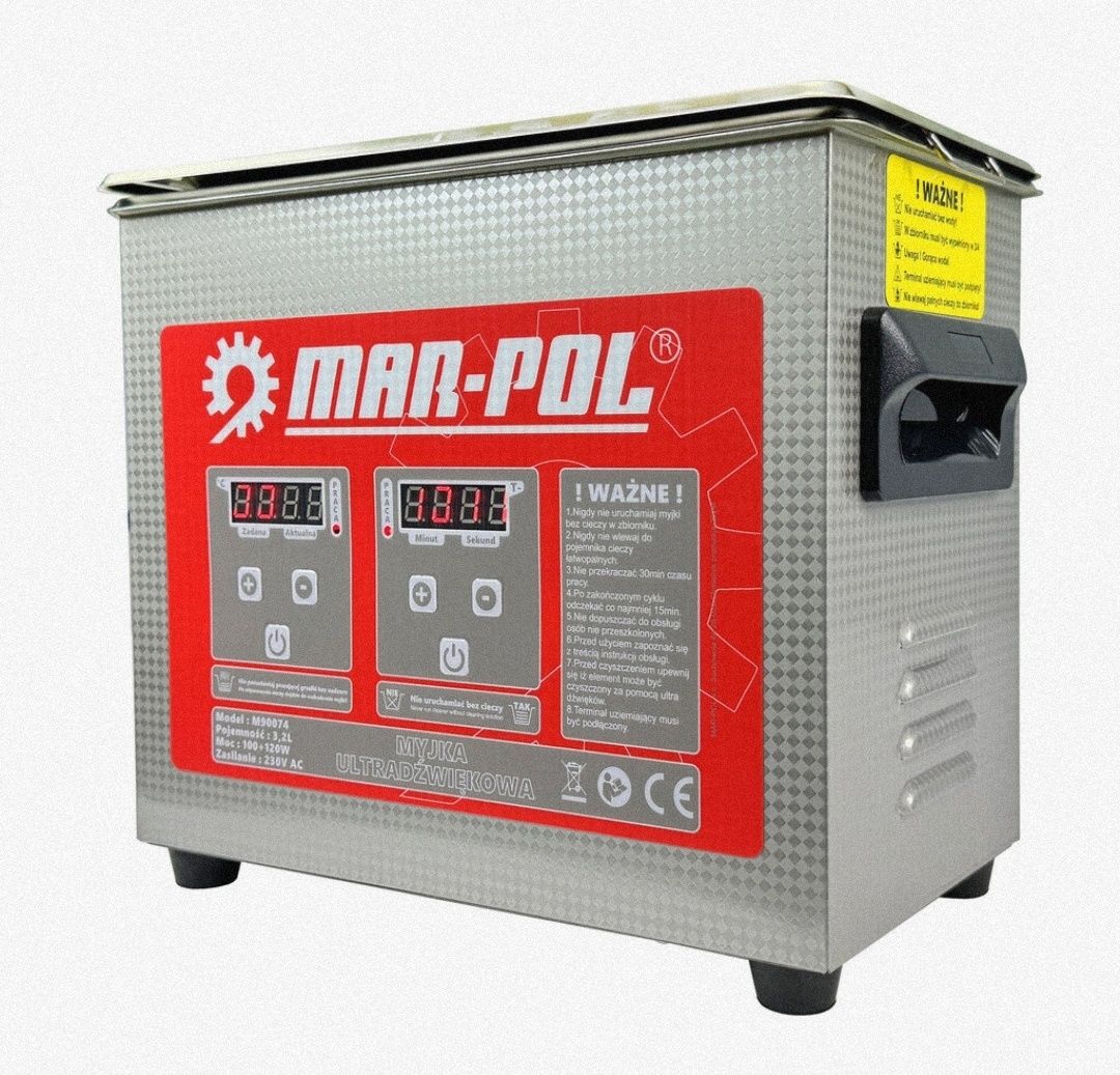 Ультразвуковая ванна очисник Mar-pol M90074 3,2л