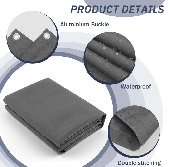 HENG FENG Osłona balkonowa 75cm x 500cm