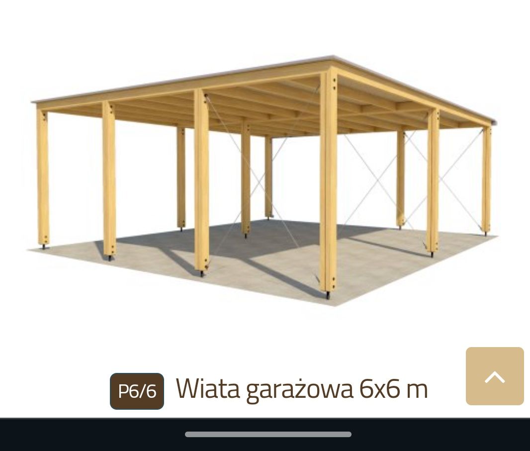 Garaże konstrukcji drewnianej