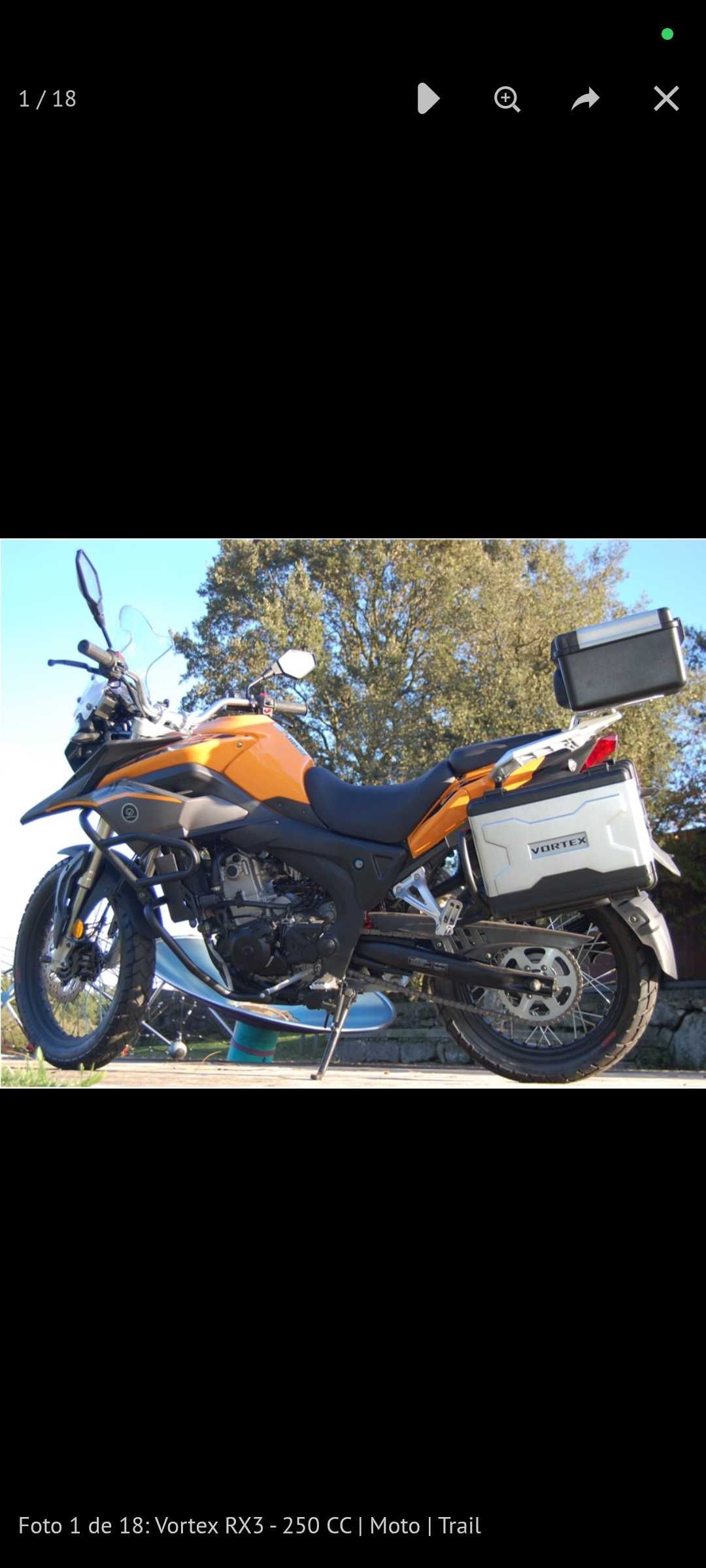 Vendo moto 250cc
