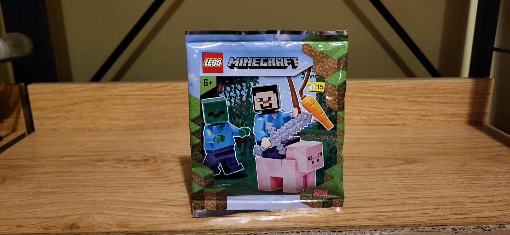 Lego Minecraft 662101 Steve Zombie Świnka saszetka z klockami
