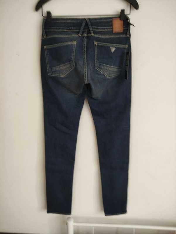 GUESS Nicole spodnie Skinny jeansy Denim