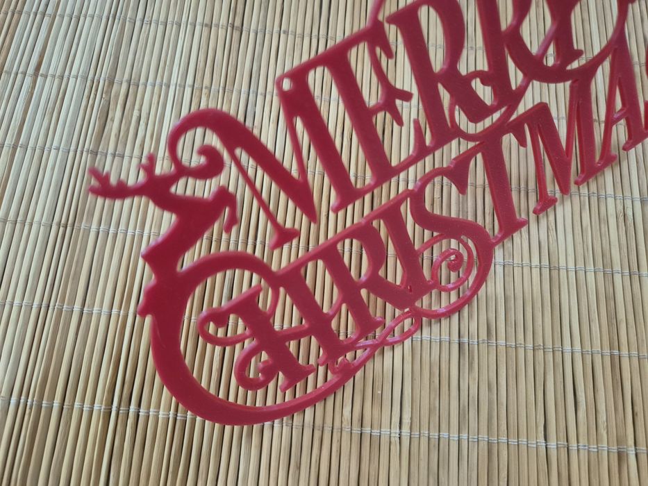 Placa Decorativa Feliz Natal