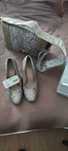 Conjunto de sapatos e bolsa novo