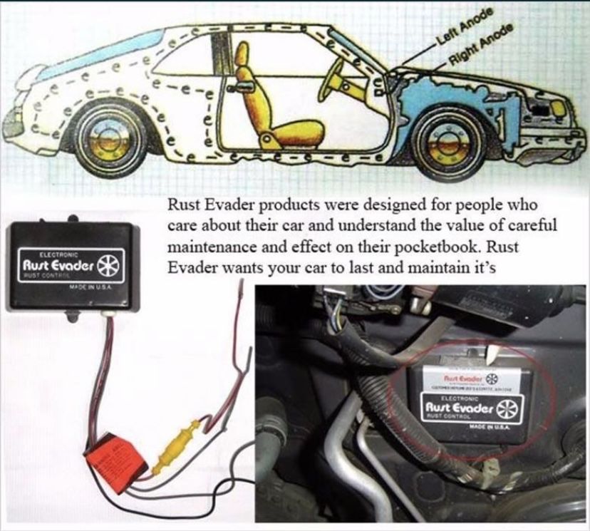 Антикор электронная защита кузова Rust Evader