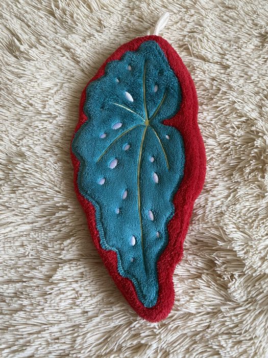 Бегонія.М'які рушники-листочки з мікрофібри-стиль та затишок у ванній