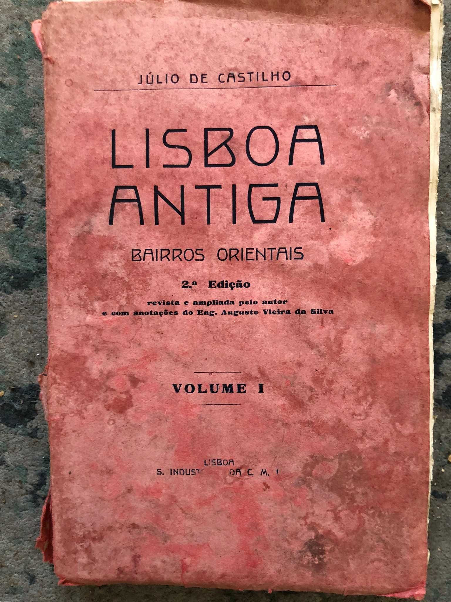 Livros sobre Lisboa Antiga