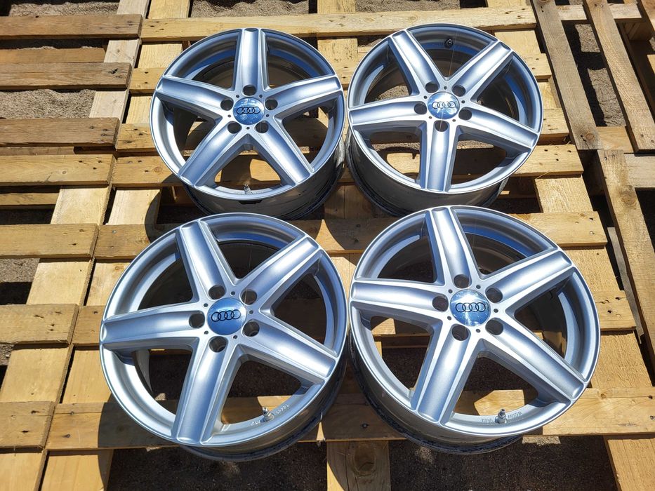 [909] Felgi aluminiowe 17 Cali 5x112 ET35 AUDI A3 A4 A6 + CZUJNIKI