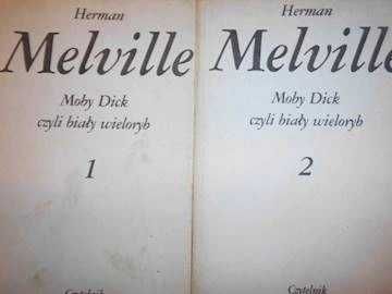 Melville Moby Dick czyli biały wieloryb 2 tomy