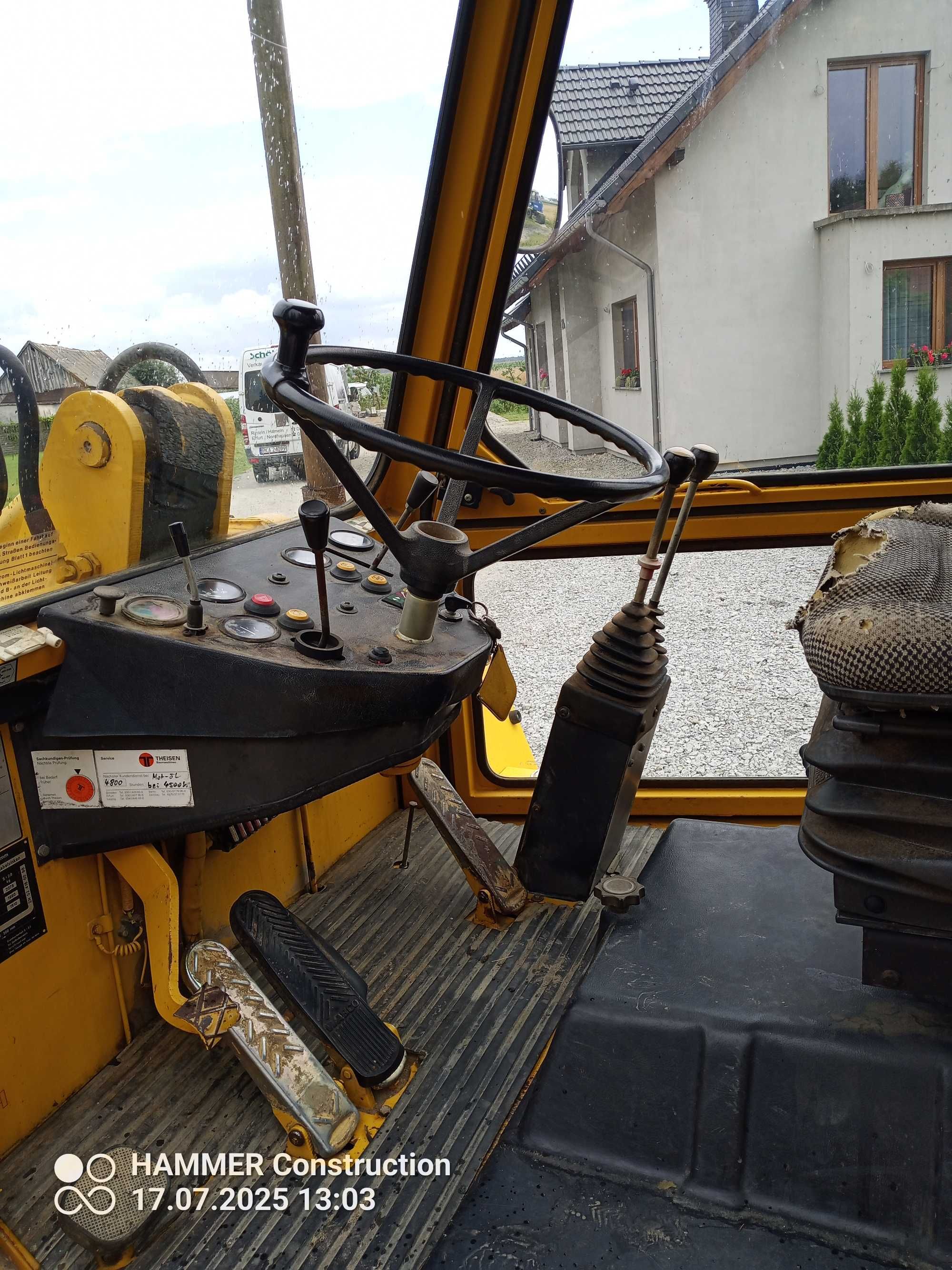 Koparko ładowarka kramer 416s jak JCB cat Volvo