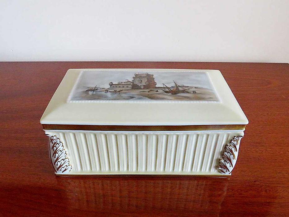 Caixa Vista Alegre Bege Torre de Belém - MUITO RARA