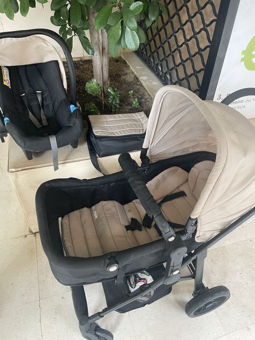 Carrinho bebe ovo e alcofa