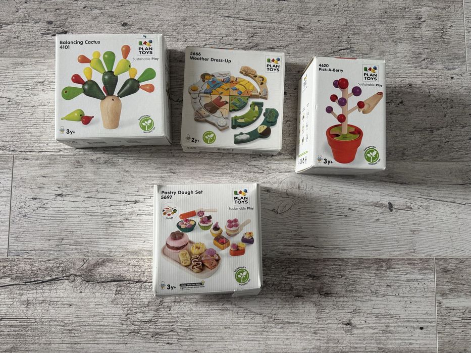 Комплект розвиваючих ігор Plan toys, Djeco, Haba