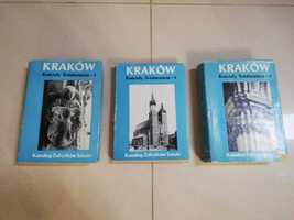 Katalog Zabytków Sztuki Kraków zestaw 3Tomów 1971r