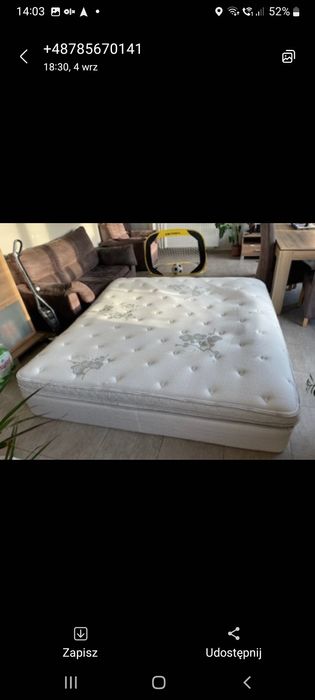 Materac Sealy Posturepedic Signature Luxury 200x190x40