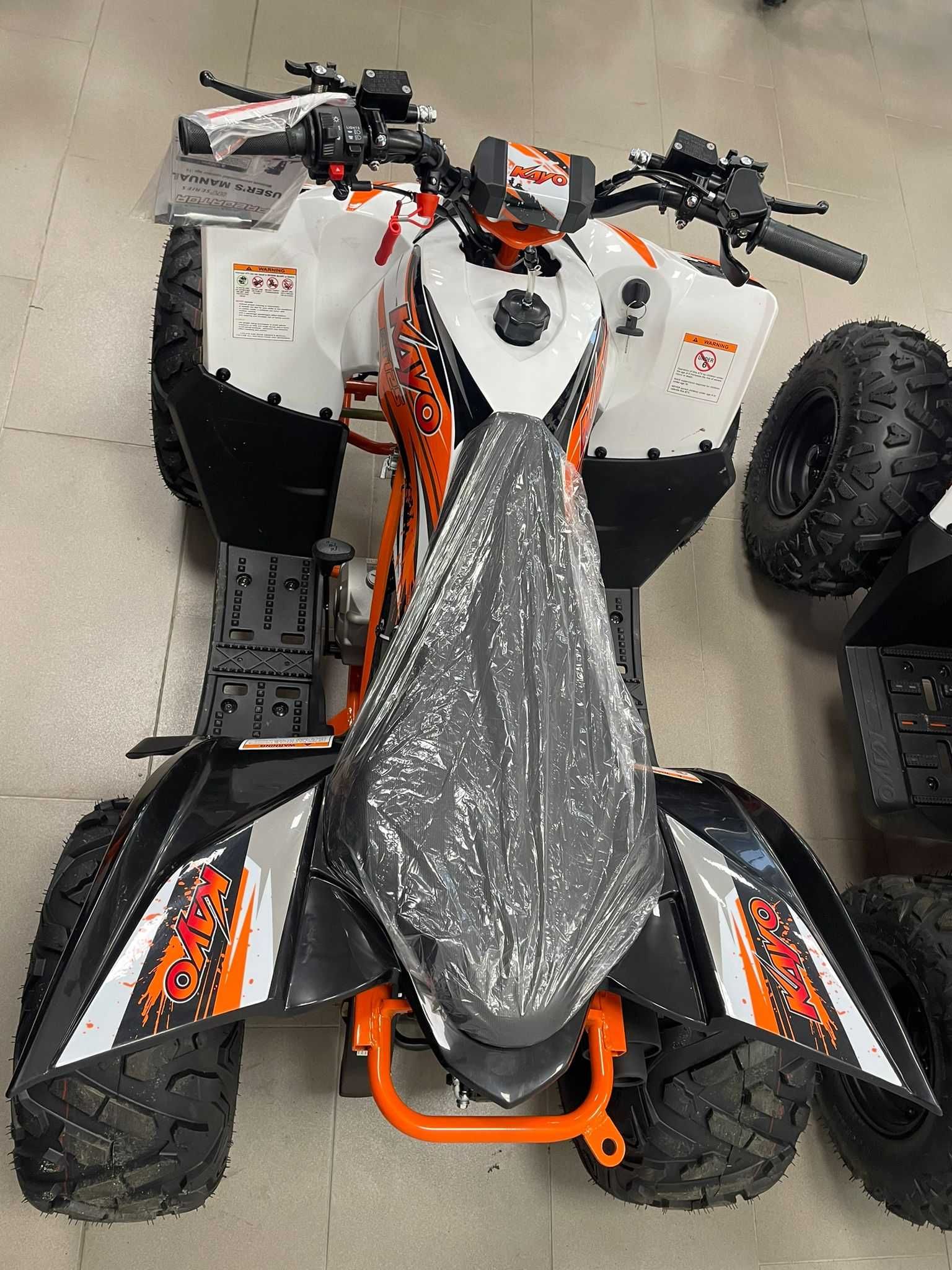 Quad Kayo AT125 dla dzieci, nowy, trwały, najlepszy wybór QuadON