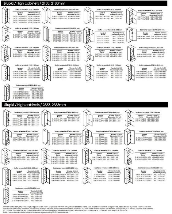 Meble kuchenne AMELIA (PATYNA) - meble na wymiar