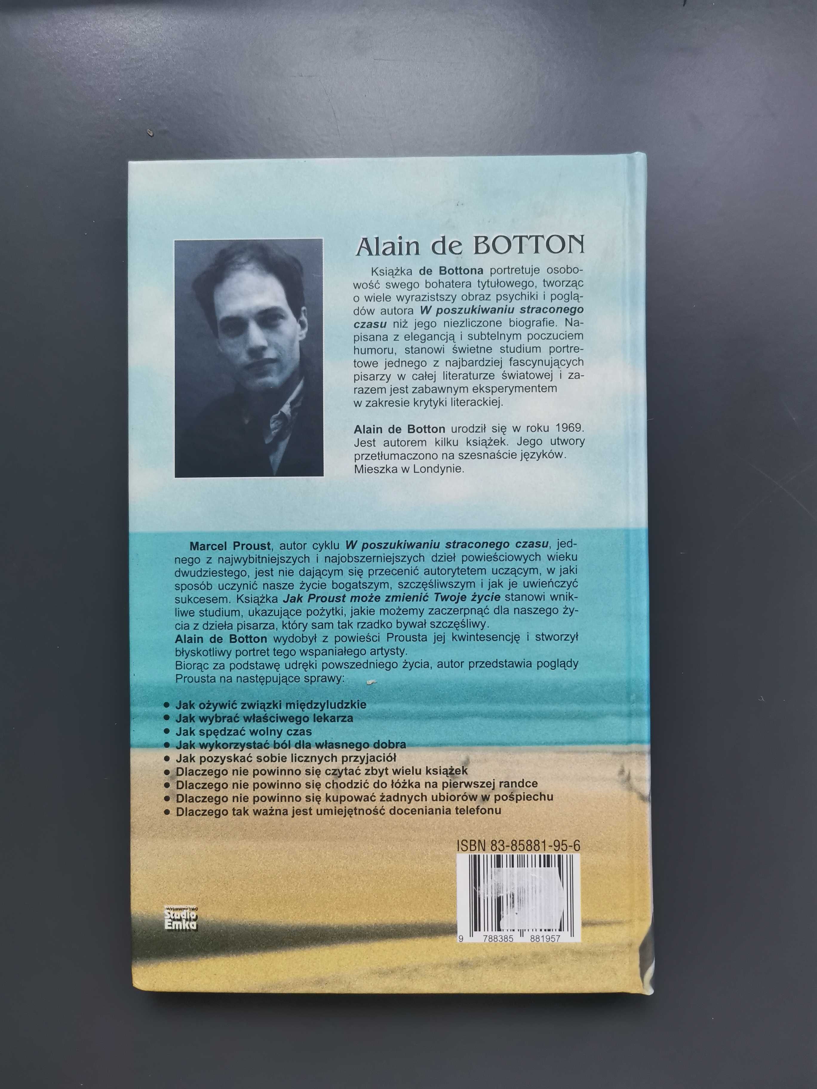 Jak Proust może zmienić twoje życie Alain de Botton