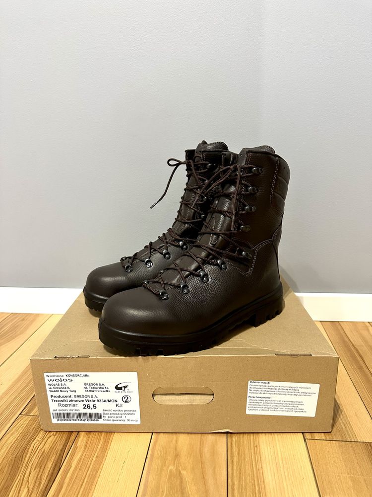 Nowe buty wojskowe Wojas Gregor 26,5 cm