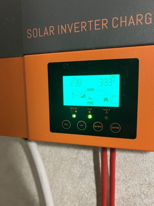 Інвертор гібридний з акумулятором