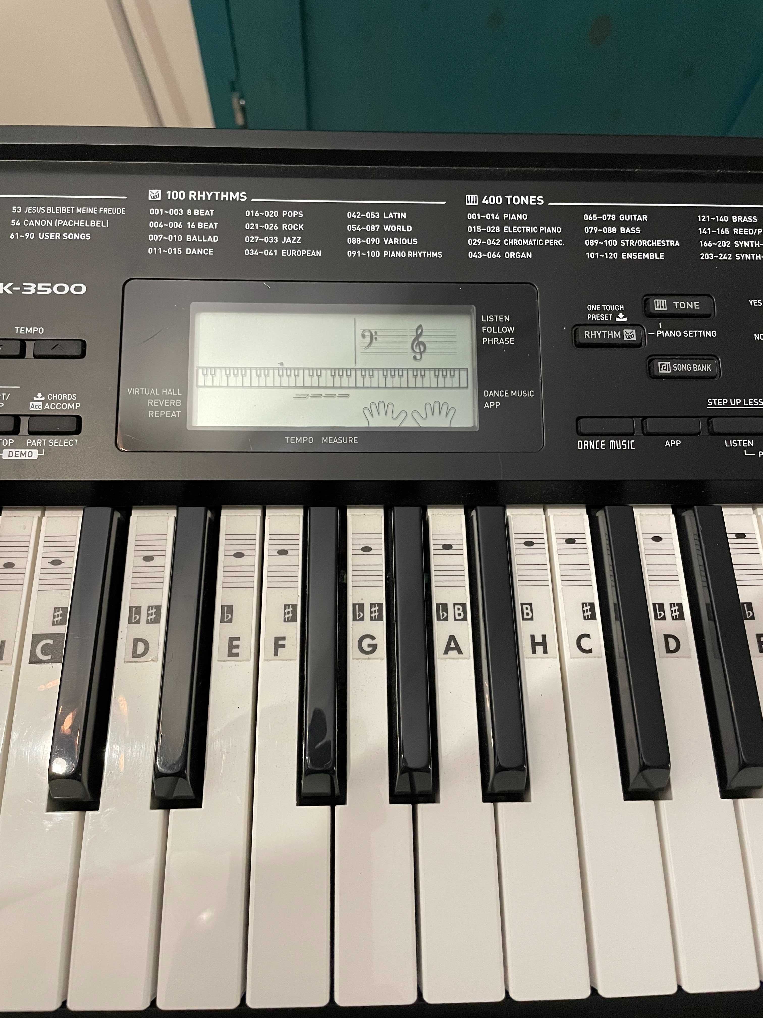 Keyboard Casio CTK-3500