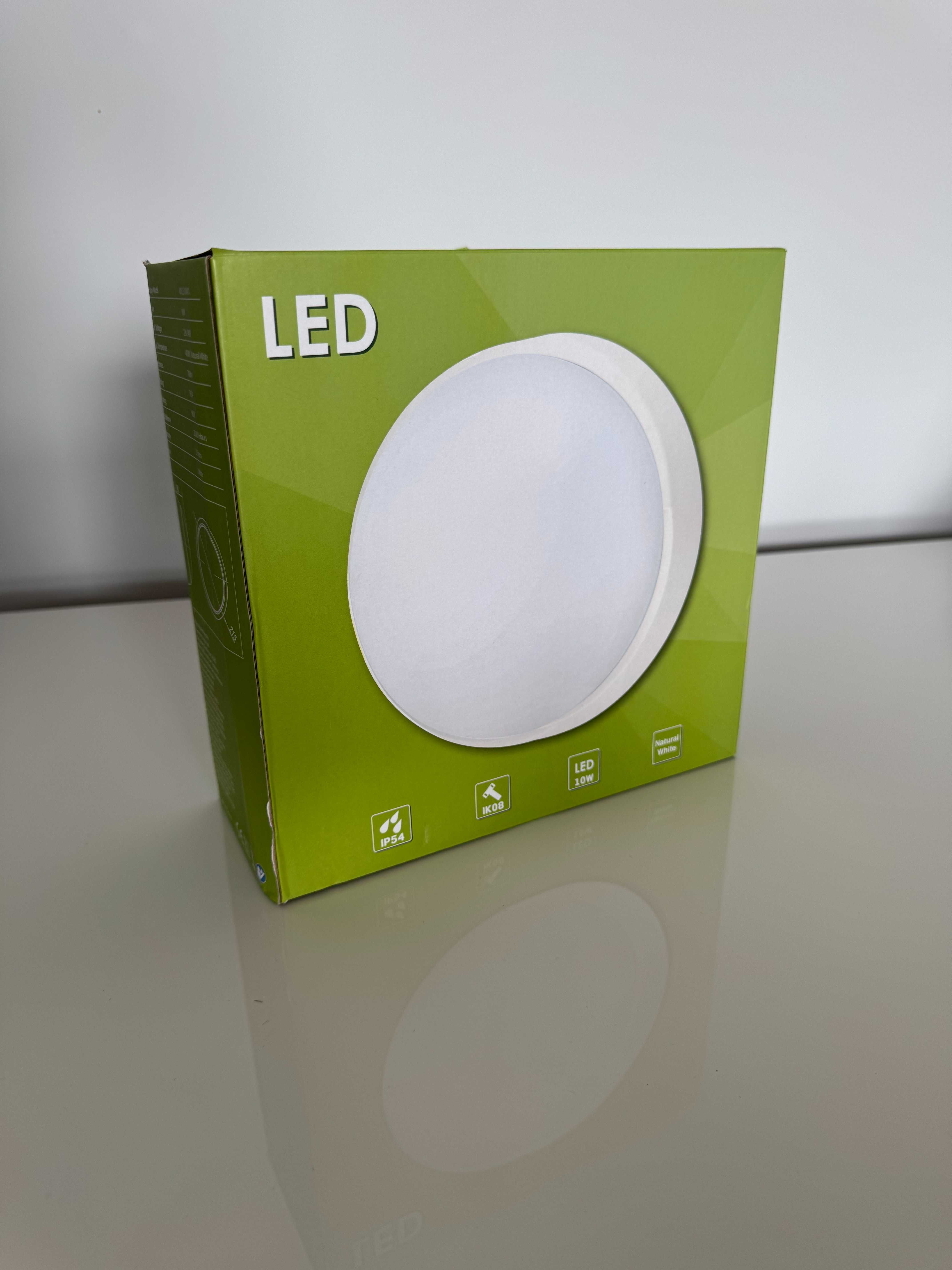 Lampa zewnętrzna LED 10 W M EGA MEGACUBE - Biała, IP54, 4000K