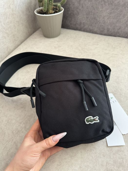 Сумка Lacoste барсетка лакоста лакосте месенджер через плече