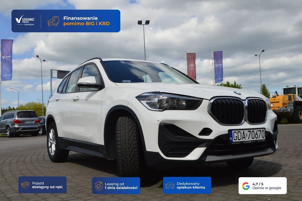 BMW X1 [14360] S-drive, 1.5 b. automat, 140 KM, tempomat, niski przebieg