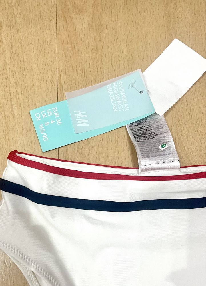 Majtki dół bikini wysoki stan H&M