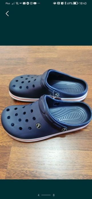 Klapki Męskie Typu Kroksy 42* Gr