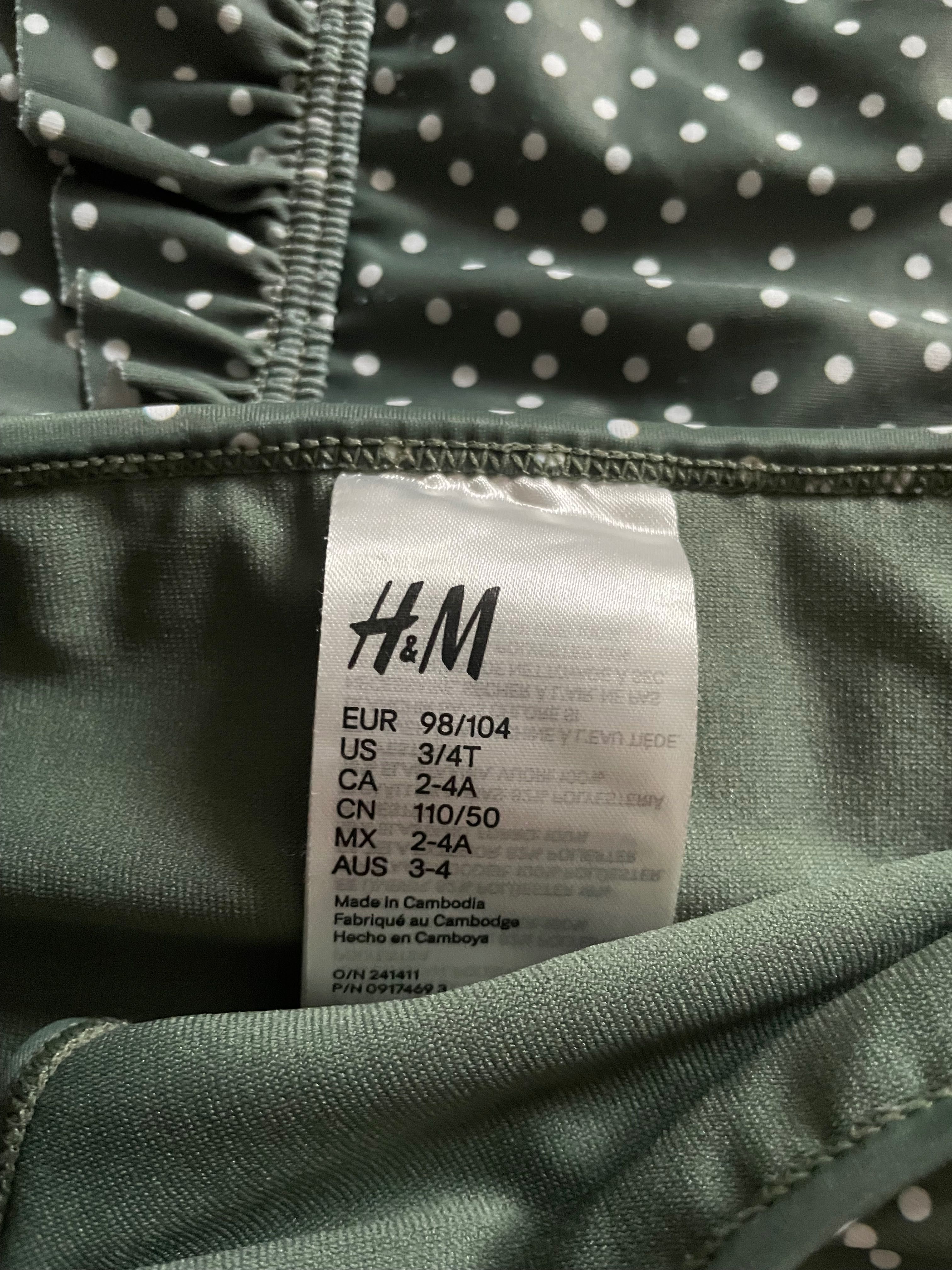 Kostium kąpielowy H&M 98/104 stan idealny