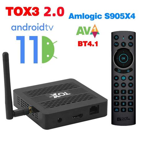 [rev. 2] Tox3 4/32 GB Смарт ТВ Приставка (UGOOS)
