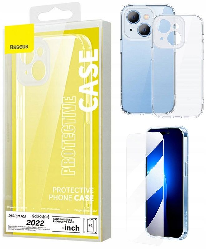 Baseus Etui Case + Szkło Do Iphone 14 Plus
