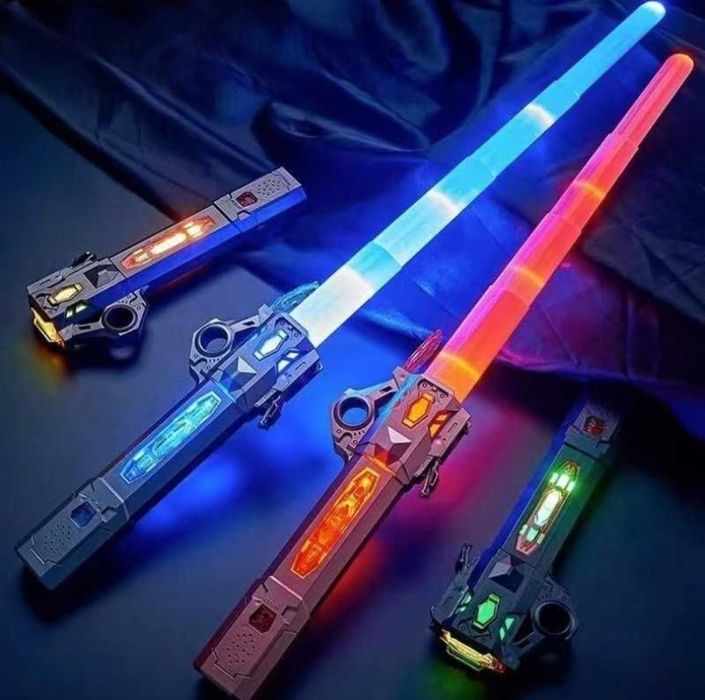 Світловий меч ціна за 2 шт зі звуком star wars меч джедая